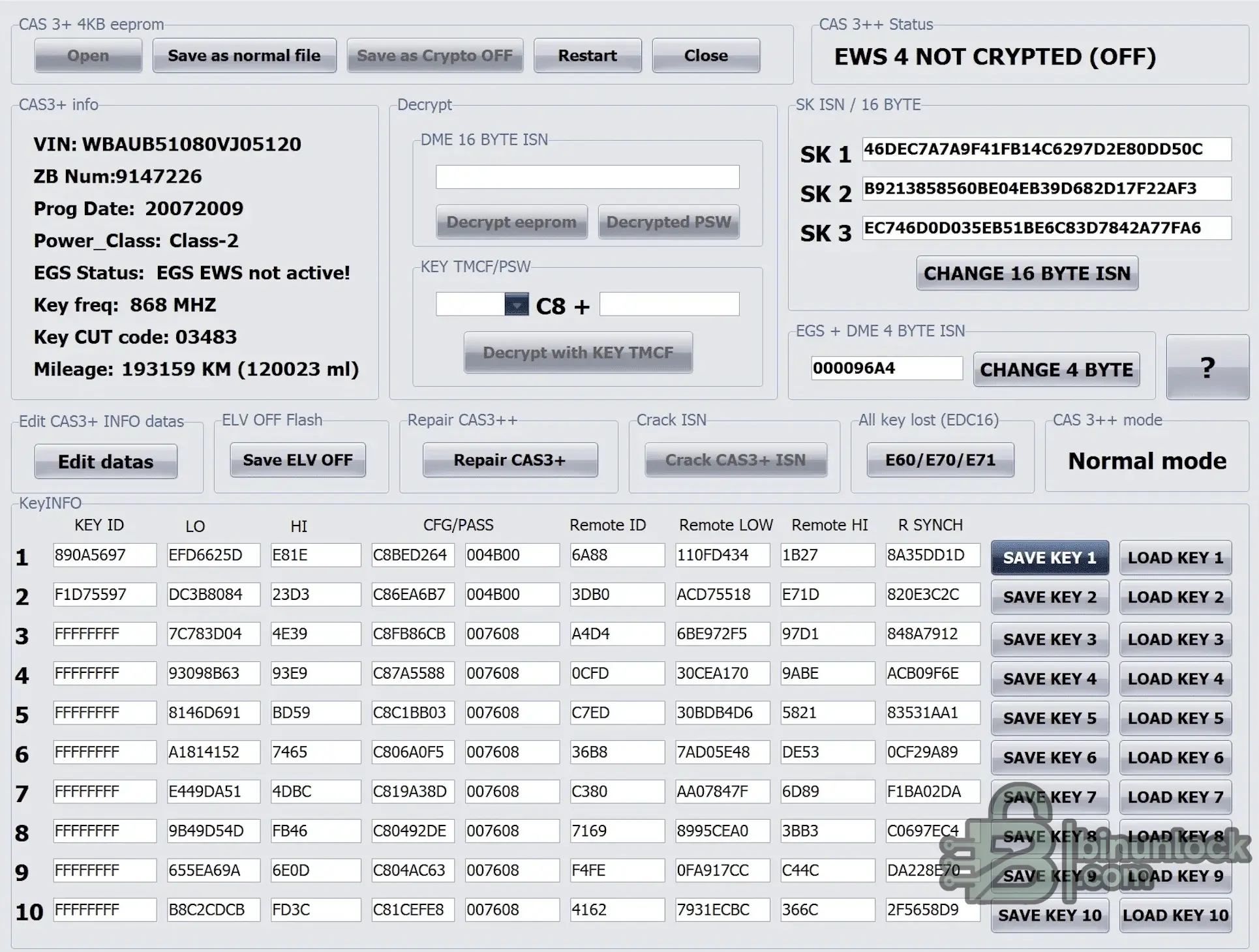 CAS3 C4 Editor screenshot