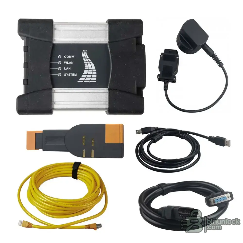 BMW ICOM Next dealer diagnostic and programming interface kit for ISTA workflows.