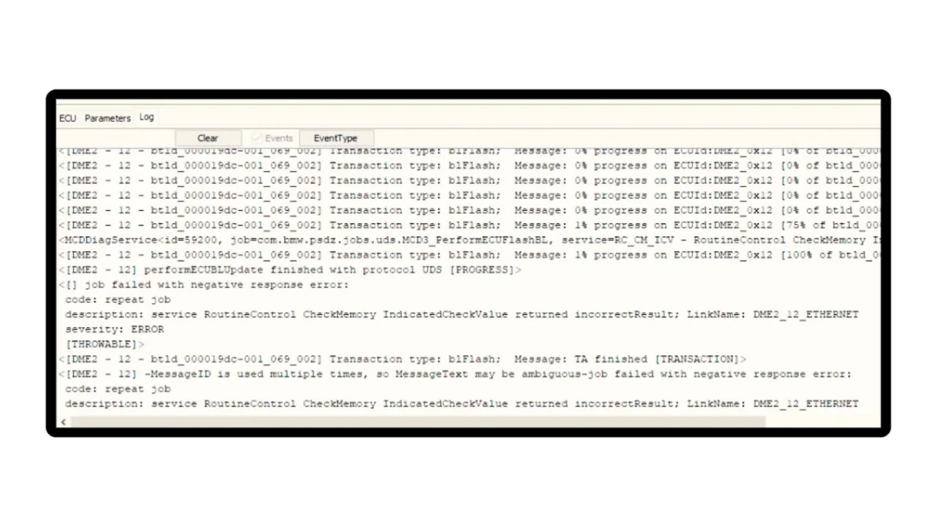 BTLD Error