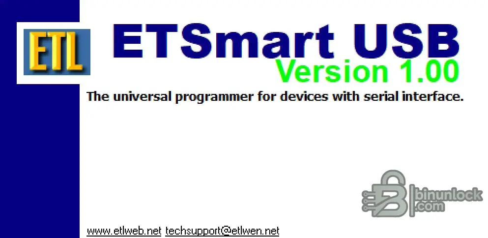ETSmart USB v1.00 startup