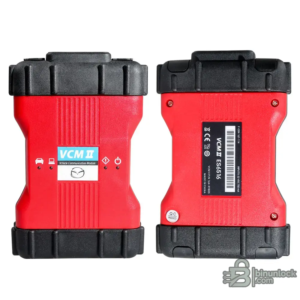 Ford Mazda VCM II dealer diagnostic programming interface.