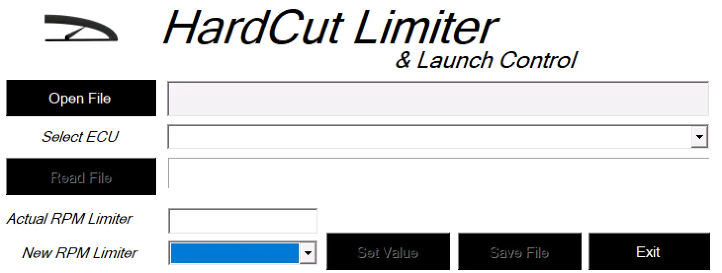 HardCut Limiter Diesel v3.8 list showing BMW MDG1, EDC15C7, SID804, and other diesel ECUs for rev limiter and hardcut workflows.