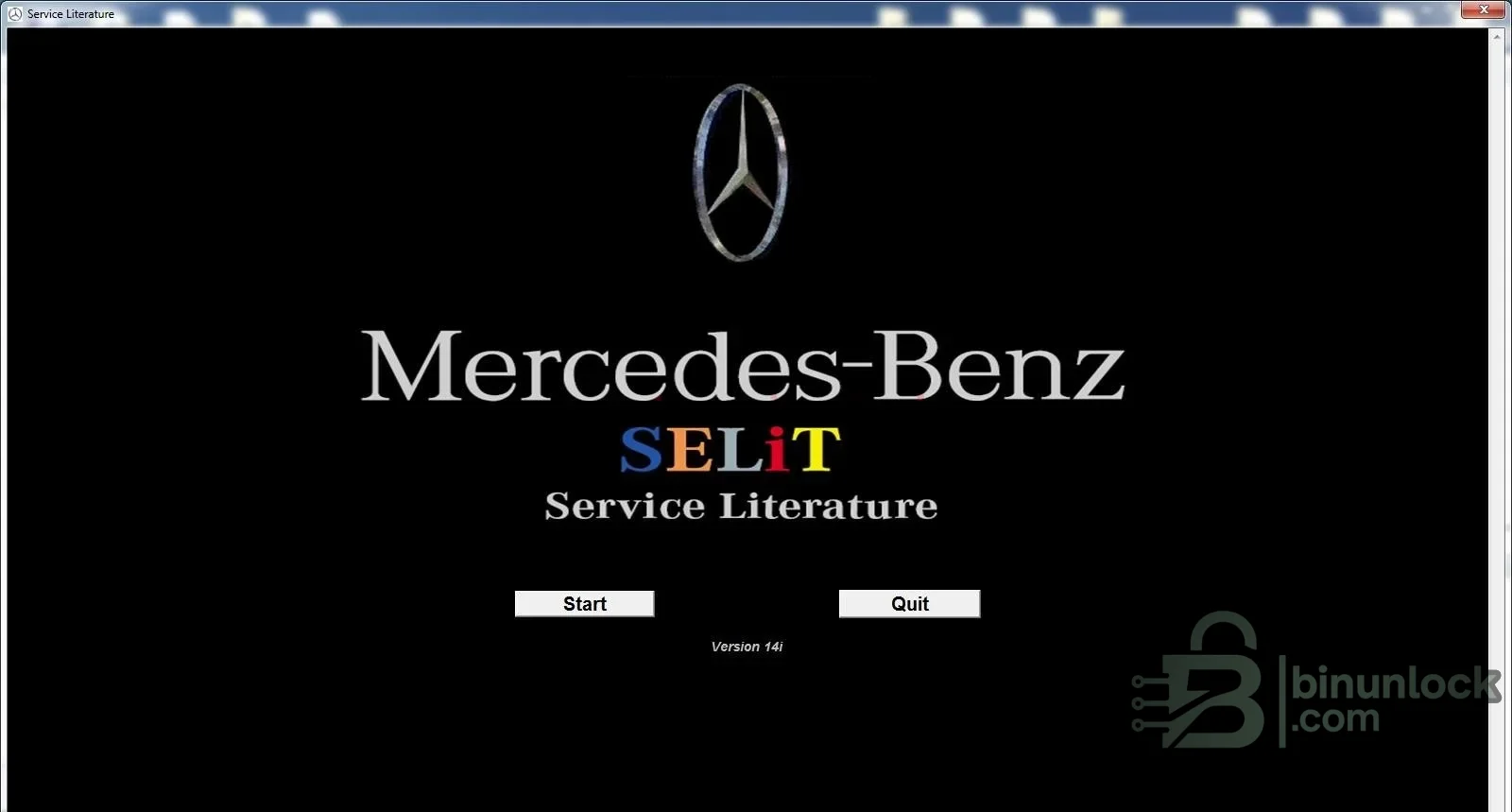 Mercedes-Benz SELiT service literature launcher for offline truck workshop information