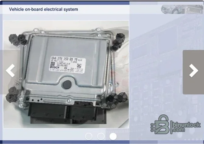 Motor vehicle electronics lesson connecting control units to vehicle systems