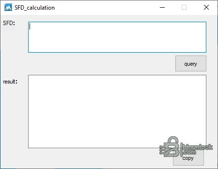 VAG SFD calculation interface with SFD input, query, result and copy controls for an authorized diagnostic session