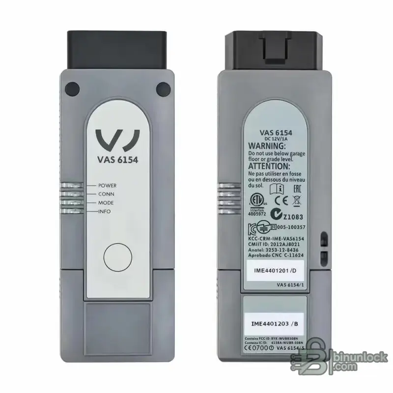 VAS 6154 diagnostic interface for Volkswagen Audi ODIS workflows.