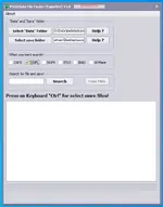 The main interface of the PSdZData File Finder & Exporter v1.1, a powerful tool for quickly searching and managing BMW coding data files. The main interface of the PSdZData File Finder & Exporter v1.1, a powerful tool for quickly searching and managing BMW coding data files.