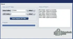 Demonstrating the one-click SVT Importer v1.0, a tool that installs required PSdZData files into E-Sys, allowing a technician to easily prepare for a remote coding session.