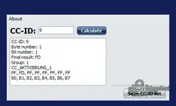 BMW CC-ID OFF Calculator (Disable Check Control Messages)