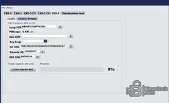 The CAS4 creation tab in the Eeprom Creator, showing support for modern processors like 1L15Y, 1N35H, and 5M48H to recover otherwise lost vehicle data.
