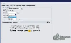 The powerful built-in Checksumme tool for advanced users, allowing manual calculation and verification of checksums for ISN, VIN, and Secret Keys across all CAS versions.
