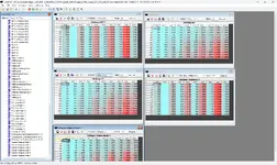 Modifying the main Engine Torque Curve and torque reduction settings for a BMW 6HP TCU with an xHP map in TunerPro.