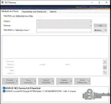 The main interface of NCS Dummy version 0.6.10, a helper tool for parsing and editing BMW FSW/PSW and Nettodata trace files.