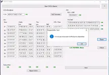 A popup message from the DiagAutoBox Tool within the CAS3+ Editor stating in French Il n'est pas nécessaire d'effectuer la réparation, which means no repair is necessary.