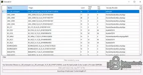 The UnlockECU software interface, a tool used to generate Seed-Key pairs for gaining security access to Mercedes-Benz control units.