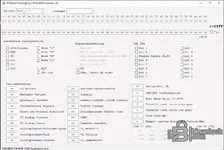 The interface of the VGSNAG2 Manager by CODEH1DER, an advanced tool for editing parameters and CAN IDs in the Mercedes VGSNAG2 transmission control unit.