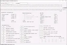 The interface of the VGSNAG2 Manager by CODEH1DER, an advanced tool for editing parameters and CAN IDs in the Mercedes VGSNAG2 transmission control unit. The interface of the VGSNAG2 Manager by CODEH1DER, an advanced tool for editing parameters and CAN IDs in the Mercedes VGSNAG2 transmission control unit.