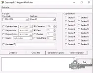 The interface of the CarProg v8.21 keygen, which allows for offline license generation and full software activation. The interface of the CarProg v8.21 keygen, which allows for offline license generation and full software activation.