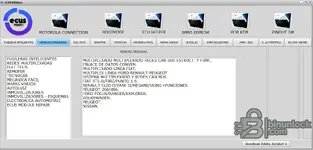 The Multiplexed Networks section in ECUS PROG v1, with information on CAN BUS systems for Ford, Peugeot, and VW. The Multiplexed Networks section in ECUS PROG v1, with information on CAN BUS systems for Ford, Peugeot, and VW.