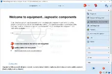 The Build Status Documentation or equipment diagnostic mode in ODIS Service 25.0.3.