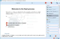 The ECU flash process screen in ODIS-S, used for programming and updating control unit software. The ECU flash process screen in ODIS-S, used for programming and updating control unit software.