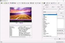 The brand selection dropdown menu in ImmoKiller v1.10, displaying the extensive list of supported manufacturers, including Audi, BMW, Ford, and VW. The brand selection dropdown menu in ImmoKiller v1.10, displaying the extensive list of supported manufacturers, including Audi, BMW, Ford, and VW.