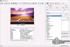 The brand selection dropdown menu in ImmoKiller v1.10, displaying the extensive list of supported manufacturers, including Audi, BMW, Ford, and VW. The brand selection dropdown menu in ImmoKiller v1.10, displaying the extensive list of supported manufacturers, including Audi, BMW, Ford, and VW.