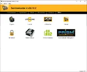 The Other category menu in JCB Servicemaster 4, showing tools for Engines, LiveLink, Immobiliser, and other systems. The Other category menu in JCB Servicemaster 4, showing tools for Engines, LiveLink, Immobiliser, and other systems.