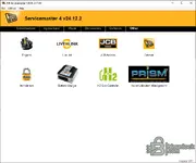 The Other category menu in JCB Servicemaster 4, showing tools for Engines, LiveLink, Immobiliser, and other systems.