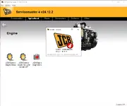 The About window for the JCB Servicemaster 4 executable, showing the core application version as 4.11.8. The About window for the JCB Servicemaster 4 executable, showing the core application version as 4.11.8.