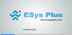 The splash screen for ESys Plus, a popular helper application and launcher that simplifies the workflow for the main BMW E-Sys coding software.