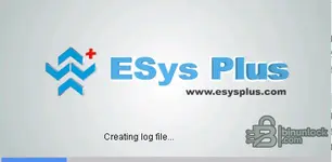 The splash screen for ESys Plus, a popular helper application and launcher that simplifies the workflow for the main BMW E-Sys coding software.