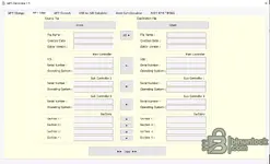 Dual-pane HPT Copy screen showing Source vs Destination with arrows to copy VIN, serial, OS and sections 1–4.Dual-pane HPT Copy screen showing Source vs Destination with arrows to copy VIN, serial, OS and sections 1–4.