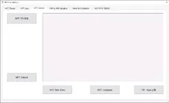 HPT Convert workspace with actions for HPT to BIN, HPT Unlock, Hex View, Compare and Raw Edit. HPT Convert workspace with actions for HPT to BIN, HPT Unlock, Hex View, Compare and Raw Edit.
