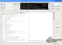 Tools menu with SVK/FSC utilities, read counters/voltage, clear DTC, KOMBI time sync, transmission adaptation options.