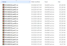 Multi-part RAR archives for DVDA9025-20 (DVD004) ready to unpack.