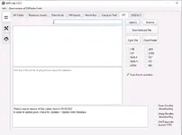 UST tab scanning files/folders and detecting CBF, CFF, SMR-F/SMR-D, AED, SGDE, TXT, HTML, CDI, BIN.