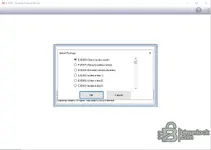Isuzu E-IDSS package selector showing Clark, Denyo and Doosan coverage for industrial engines