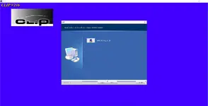CLIP V236 first installation screen during Windows setup