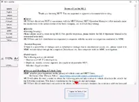 MUT-III SE 2024.12 Terms of Use screen with multi-language launcher and start button MUT-III SE 2024.12 Terms of Use screen with multi-language launcher and start button