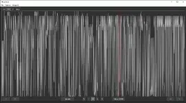 LinOLS 2D viewer scanning ECU data to locate potential maps