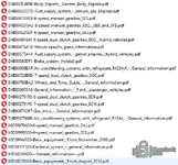 Additional VAG manuals list with A/C R1234yf, hybrid brake system, natural gas engines, DSG 0GC 0CW 0D9, wheels and tyres, paint, basic equipment and electrical general information