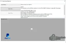Cobra Immo Remover v1.x main screen with file select export and ECU notes