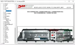 EDC17CP27 JEEP overlay showing 12V GND GPT0 GPT1 and CAN locations