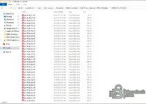 PCMFlash S7 Module folder showing selected pcmflash_XX.pdf reference files