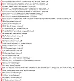 List of Hyundai and Kia OEM variant coding PDFs covering multiple models and systems