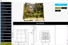 ECUs Datasheet v2.0 board photo and package drawing for BUK138-50DL
