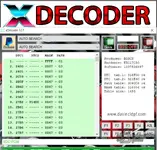 xDecoder DTC Manager — Bosch and Delphi Map Utility