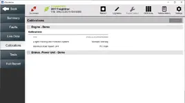 eTechnician v2.1 calibrations page including maximum road speed limit eTechnician v2.1 calibrations page including maximum road speed limit
