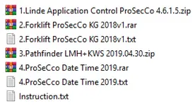 Linde Pathfinder v3.6.2.11 ProSecCo utilities and package files for service setup Linde Pathfinder v3.6.2.11 ProSecCo utilities and package files for service setup